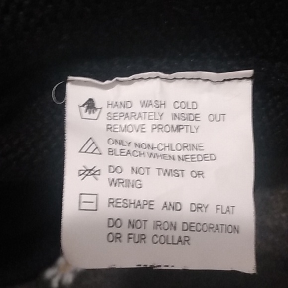 Vintage Victoria Jones Ladies Christmas Cardigan Sweater Floral Faux Fur Large - Picture 10 of 10